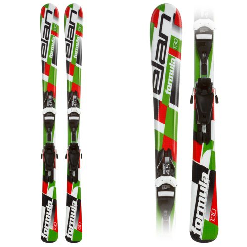 Elan Formula Kids Skis with EL 4.5 QT Bindings 2013