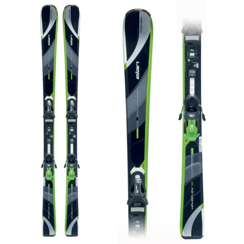 Elan Amphibio Waveflex 78 Skis with EL 11.0 Fusion Bindings 2013