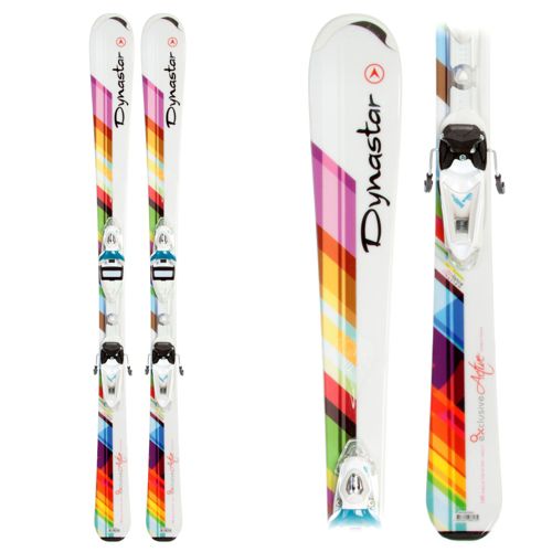 Dynastar Exclusive Active Womens Skis with Nova Exclusive AFC Fluid Bindings