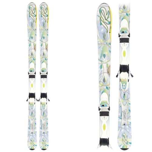 K2 SuperIfic Womens Skis with Marker ER3 10.0 Bindings