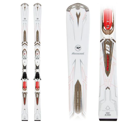 Rossignol Pursuit 18 Skis with Axial 2 120 Bindings 2014