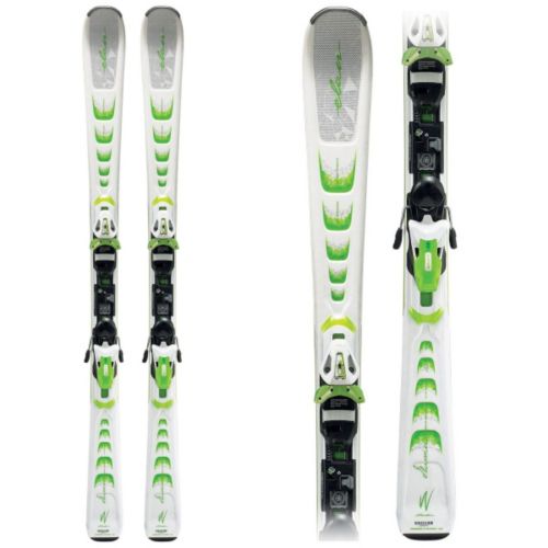 Elan Ilumina Womens Skis with ELW 10.0 Fusion Bindings 2013