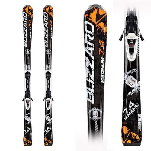 Blizzard Magnum 7.4 IQ Skis with IQ LT 10 Bindings 2013