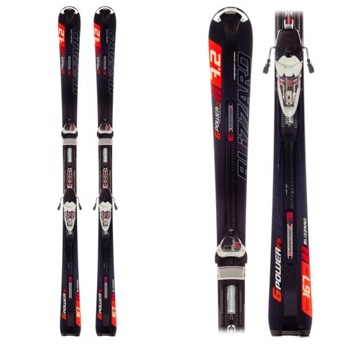 Blizzard G-Force Power Full Suspension Skis with IQ Power 11 Bindings