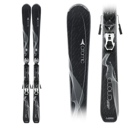 Atomic Cloud Seven Womens Skis with XTE 10 Lady Bindings 2013
