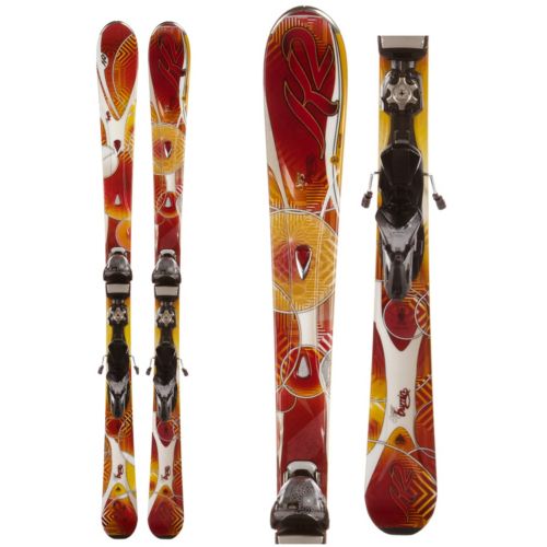 K2 SuperBurnin Womens Skis with Marker/K2 Demo ERS 11.0 TC Bindings