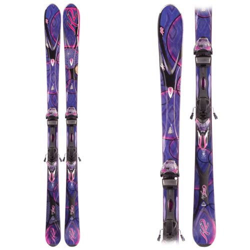 K2 SuperFree Womens Skis with Marker/K2 ERS 11.0 TC Bindings