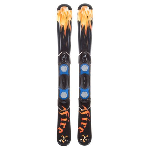Black Fire Flame Ski Boards